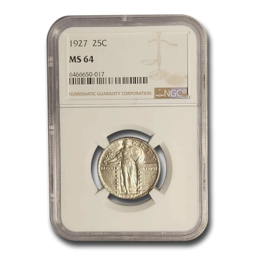 1927-D Standing Liberty Quarter MS-64 NGC