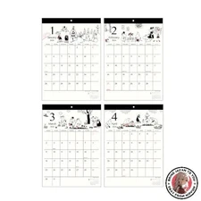 NEW Sunstar Stationery Moomin 2026 Wall Calendar Moomin S8521450
