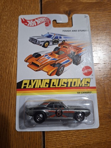 2013 Hot Wheels Flying Customs 1969 Chevy Camaro 1:64 - Picture 3 of 4