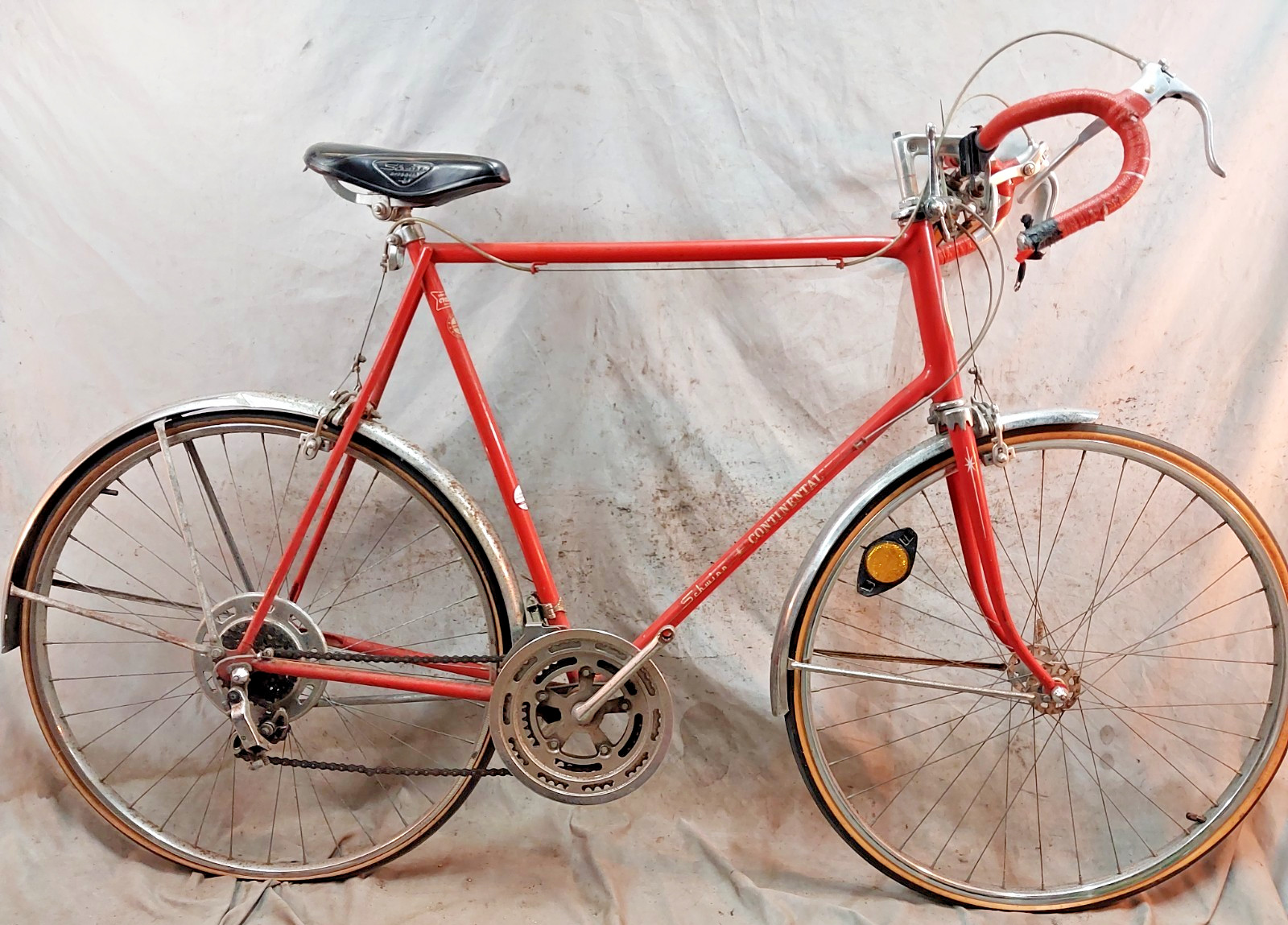 1972 Schwinn Continental Road Bike XXX-Large 67cm 10 Speed S