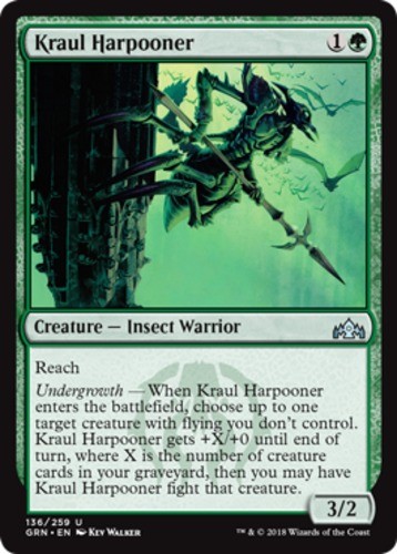 Kraul Harpooner - Guilds of Ravnica #136/259 MTG Magic The Gathering - Bild 1 von 1