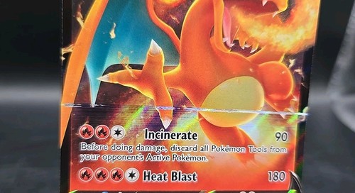 Pokemon TCG Charizard V 018/159 2023 Corona Zenith Ultra Rara CARTA ERRORE - Foto 2 di 3