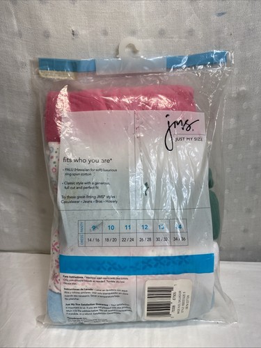 Hanes Just My Size Damen Baumwolle Bikini Unterwäsche 5er Pack Größe 9 1X 2007 - Bild 3 von 7