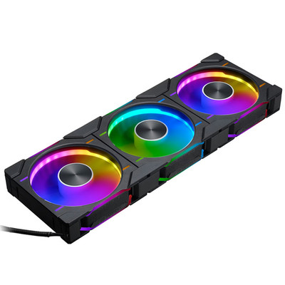Phanteks D30-120 Regular Flow 3er Pack 120mm Lüfter PWM DRGB schwarz