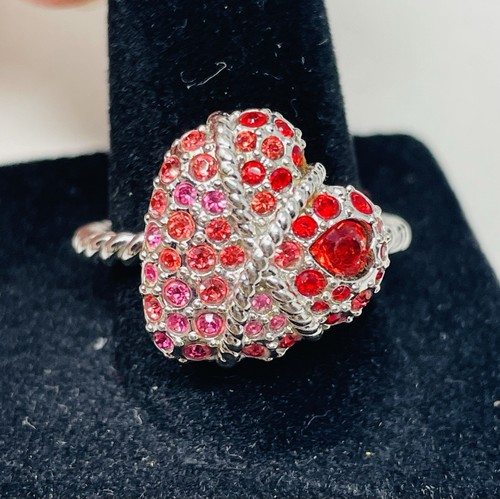 Swarovski ROXANE Heart Ring Size 8 Size 58 Valentine’s Love Signed - Bild 1 von 12