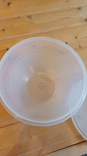Tupperware Schüssel mit Deckel Wunderschüssel transparent 21 cm Durchm. oben - Bild 6 von 7