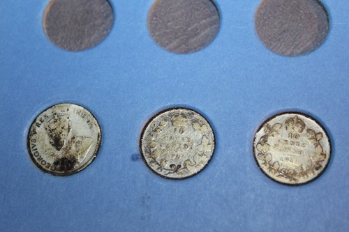 Lot 36 Canadian Dimes 1937-1962 Silver George IV Elizabeth II - Picture 10 of 18