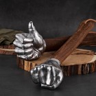 Thumbs Up Hammer 2.1 lbs Stainless Steel/Solid Wood Handle Decorative Crafts