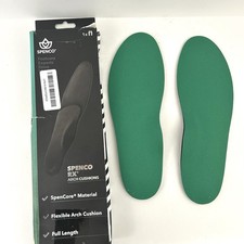 Spenco Insoles Size 3 Mens 9-10.5 Women 8-9.5 RX Arch Cushions SpenCore Support