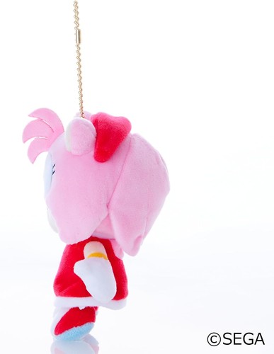 Mascota de peluche SEGA Fave Sonic & FRIENDS Amy Rose 13 cm Japón Sonic the Hedgehog - Imagen 4 de 6