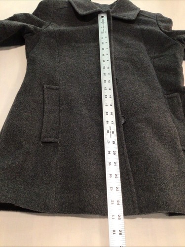Ralph Lauren Grey Wool Blend Peacoat, Gray, Women’s Size 4 - Picture 12 of 13