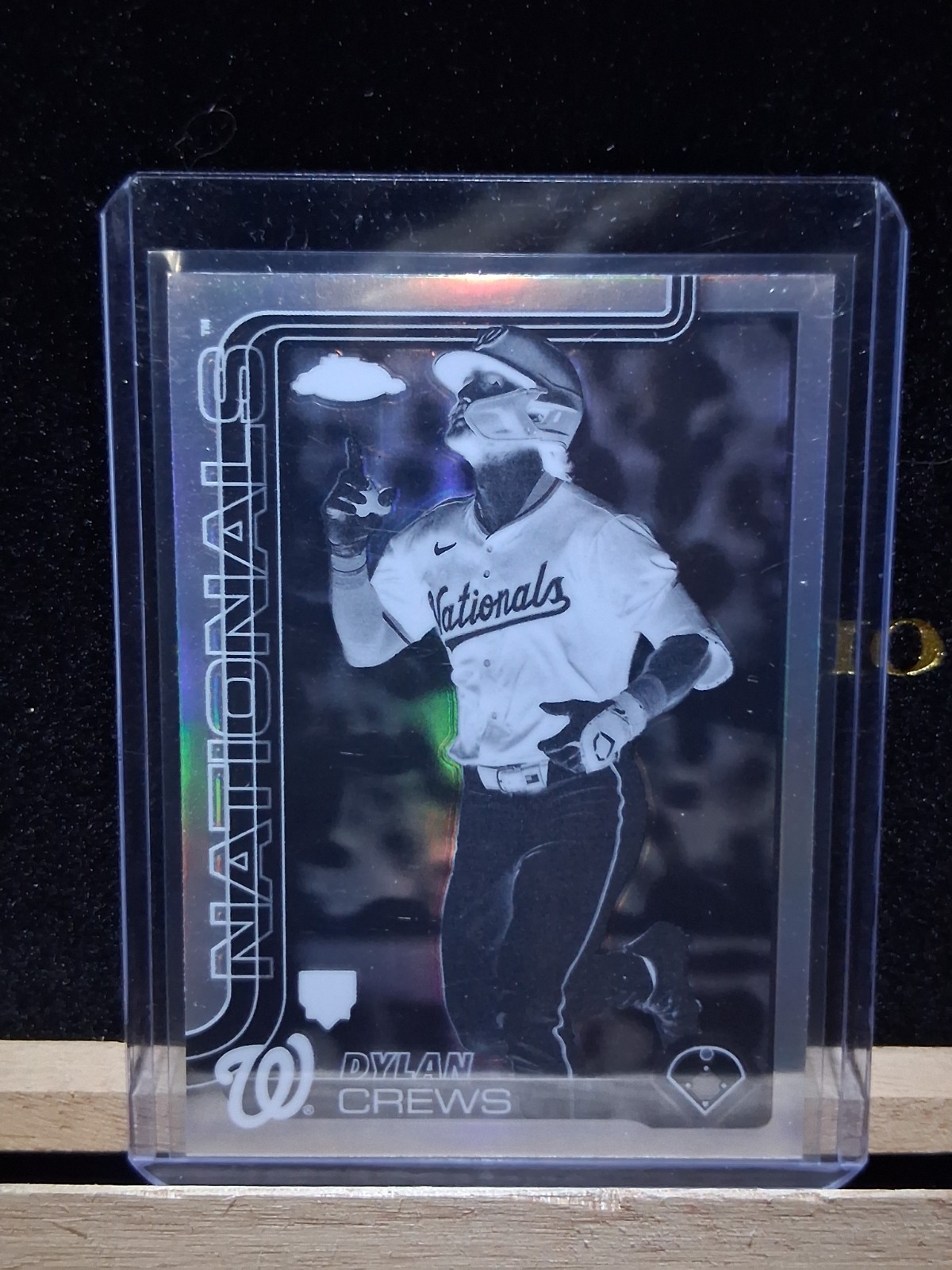 2025 Topps Chrome - Dylan Crews #146 Negative Refractor (RC)