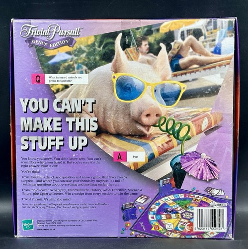 Trivial Pursuit Genus Edition Board Game Trivia 2001 Parker Complete - Picture 2 of 19