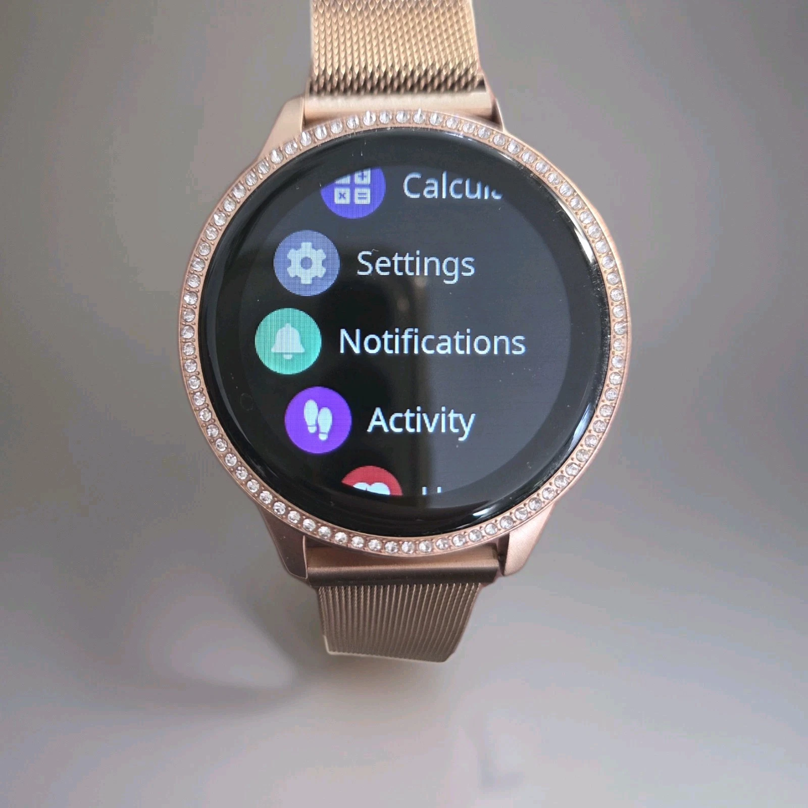 iTech ELITE 3 Smart Watch Android and IOS Compatible Rose Gold, Warranty - New