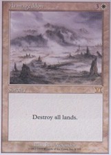 MTG Armageddon, Heavy Play, English Classic Sixth Edition