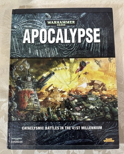 Warhammer 40k - Apocalypse Large Hardcover Expansion Book - 2007