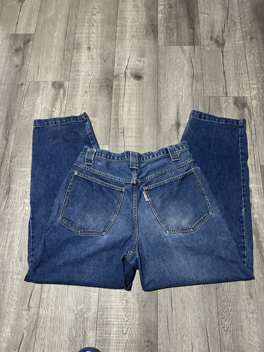 Pantalones de mezclilla azul holgados Karl Kani de colección años 90 pierna cónica talla 34x34 - Imagen 1 de 7