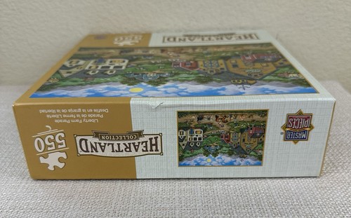Heartland "Liberty Farm Parade" puzzle 550 pezzi COMPLETO bordo insaccato - Foto 10 di 11