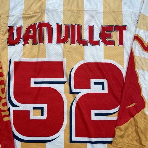 Rare Red Bull Roller Hockey Game Jersey Men's Size Large Van Villet #52 5ivehole - Picture 15 of 19