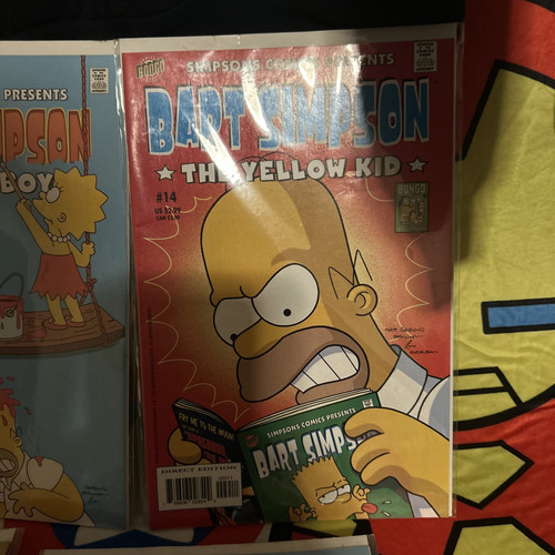 The Simpsons Comics #1 NM Raw 7.0 Grade & Issue 2 & 14 & 18 & 27 Vintage Hoodie - Picture 5 of 7