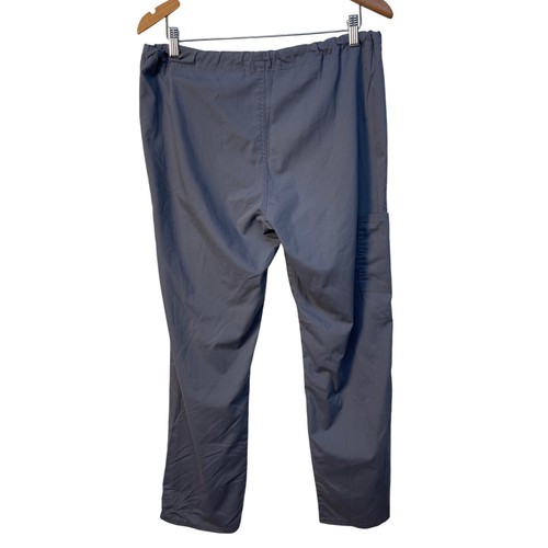 ScrubStar Uniform Kordelzug Scrub Pant Farbe grau Größe S 30" Schrittlänge gebraucht - Bild 2 von 9