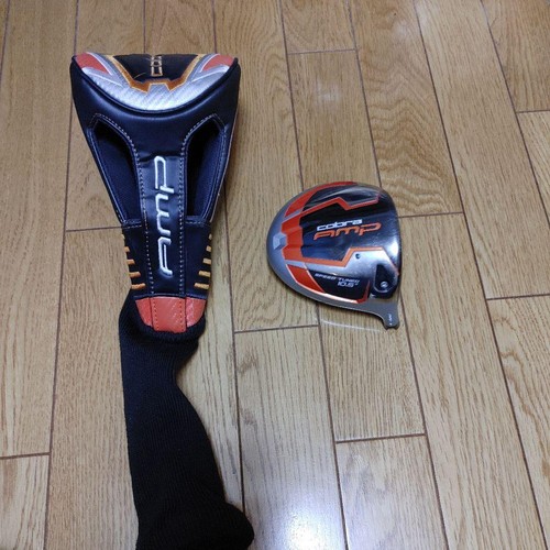 Cobra AMP Driver 10.5° Silver Red With Head Cover Used - Picture 2 of 3