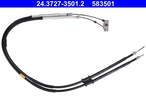 243727-35012 HANDBRAKE CABLE REAR ATE FOR OPEL CORSA E - Picture 3 of 6