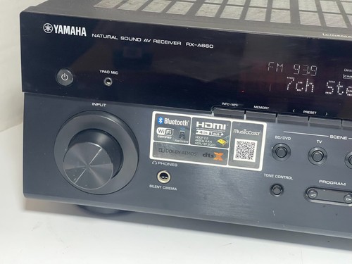Yamaha RX-A660 Aventage 7.2 Surround Sound Network AV Receiver-No Remote - Picture 3 of 10