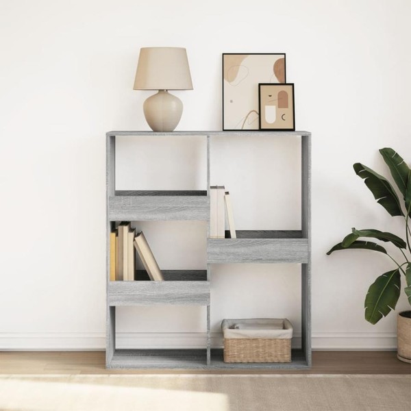 BüCherregal/Raumteiler Grau Sonoma 100X33X115 Cm-image