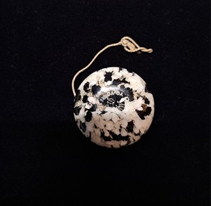 Vintage Duncan Mardi Gras Yoyo Black