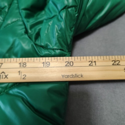 Guess - Kelly Green - Puffer Coat - Women's Size Large - Picture 7 of 8