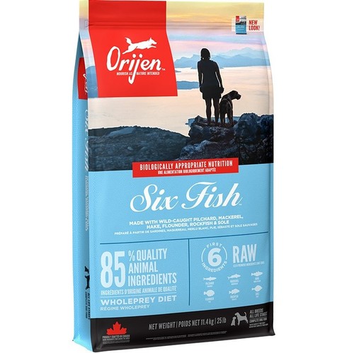 064992183127 ORIJEN Six Fish - trockenfutter für Hunde - 11,4kg Orijen - Bild 1 von 1