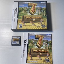 Nintendo DS 7 Wonders of The Ancient World Video Game Complete