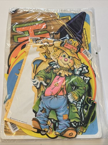 NOS 1979/1983 Pfeife Halloween Decorama Deko 8 Stück Papier gestanzt NEU - Bild 6 von 6