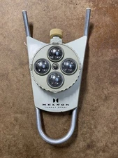 Melnor Turret Spray Sprinkler Aluminum 4 Settings Vintage USA