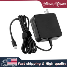 2025 Slim 65W USB-C Laptop Charger For Lenovo Thinkpad/Yoga/Chromebook Computer