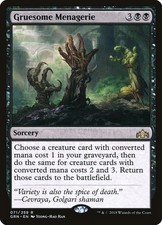 Gruesome Menagerie - Guilds of Ravnica | MTG Card