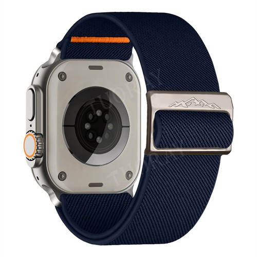 Sports Nylon Strap for Apple Watch Series 10 9 8 7 6 5 4 3 SE 38-45mm Watch Band - Picture 12 of 40