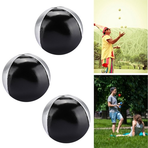 Juggling Ball 3PCS Juggling Balls Leather Juggling Ball 2023 AG - Picture 4 of 12