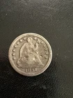 1851 O Seated Liberty Half Dime VG