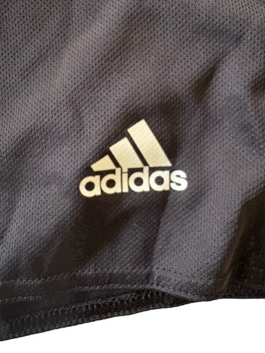 Youth Unisex Size L Adidas Shorts Black Side Logo - Picture 8 of 11