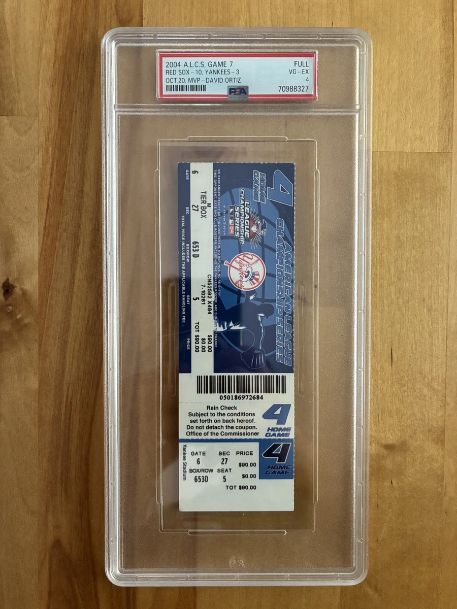 Original Vintage Sports Ticket Stubs for sale | eBay
