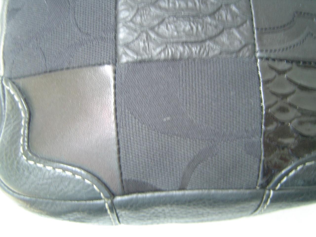 AUTHENTIC COACH HAMPTON SIGNATURE PYTHON PATCHWOR… - image 14