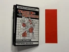 Vintage G1 Transformers Instruction Booklet Fortress Maximus with Decoder Rare!!