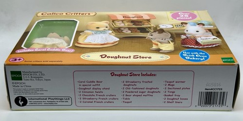 Sylvanian Families Calico Critters Donut Store Set Carol Kuschelbär CC1725 - Bild 9 von 13
