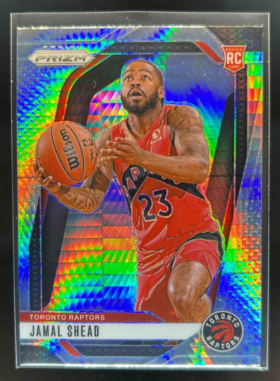 2024-25 Panini Prizm Jamal Shead RC Hyper Rookie #241 Raptors