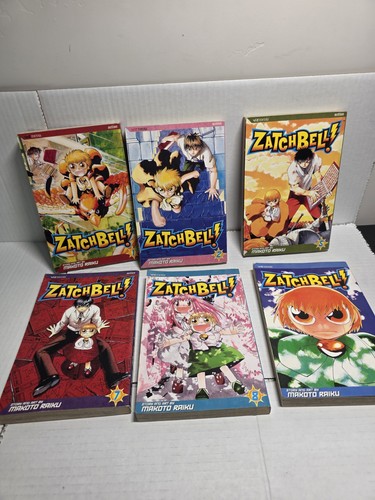 Zatch Bell Manga English  Volumes 1,2,5,7,8,9 - Picture 1 of 5