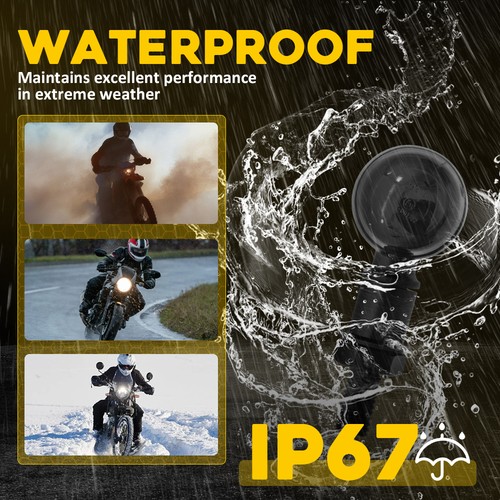 4PCS Amber LED Motorcycle Turn Signals Indicator Blinker Light Universal Lamp - Picture 6 of 15