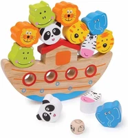 "\"Balancier-Arche\", Balancierspiel Mit Der Arche Noah Aus Holz, Motorikspiel Inkl"