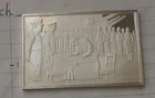 American Revolution Bicentennial Sterling Silver Bar Japan Surrender 49 Grams